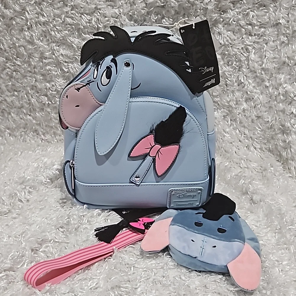 Loungefly Eeyore mini backpack and coin purse
